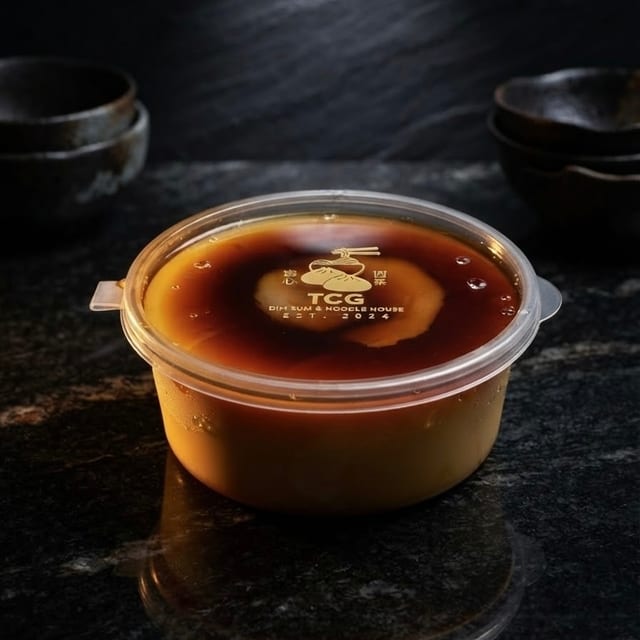 Brown Sugar Lychee Custard.