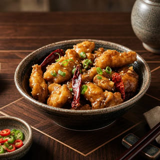 Orange Chicken Rice Bowl