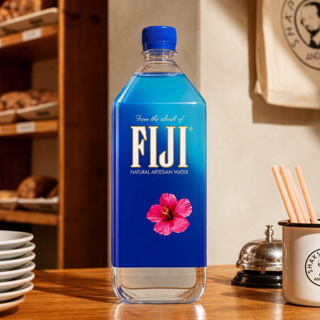 Fiji Bottled Water.