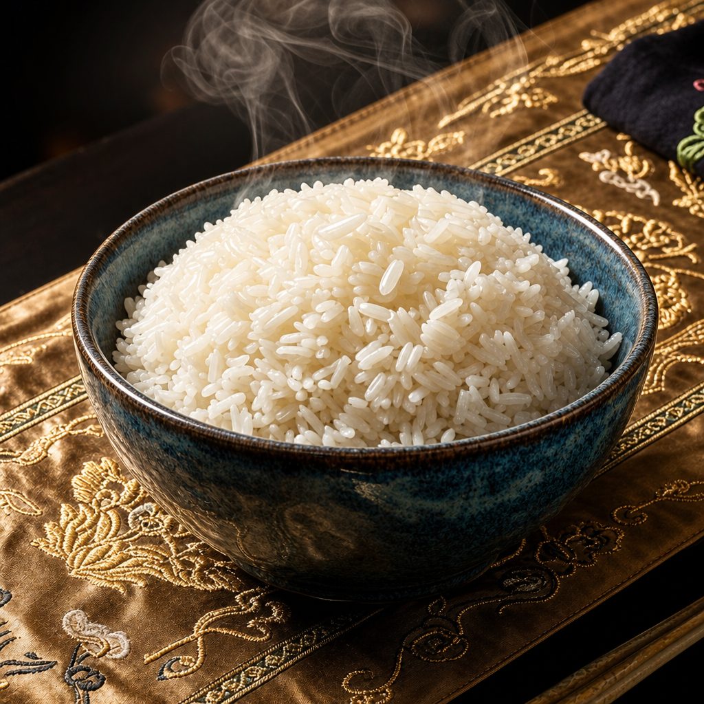 Steamed Rice (160z).