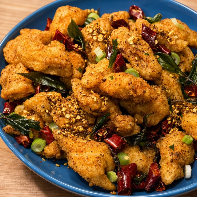 Spicy Cumin Chicken.
