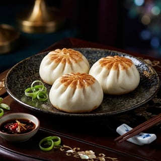 Pan Fried Chicken Bao (3)